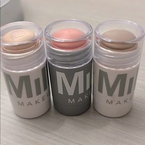 3 Milk makeup products